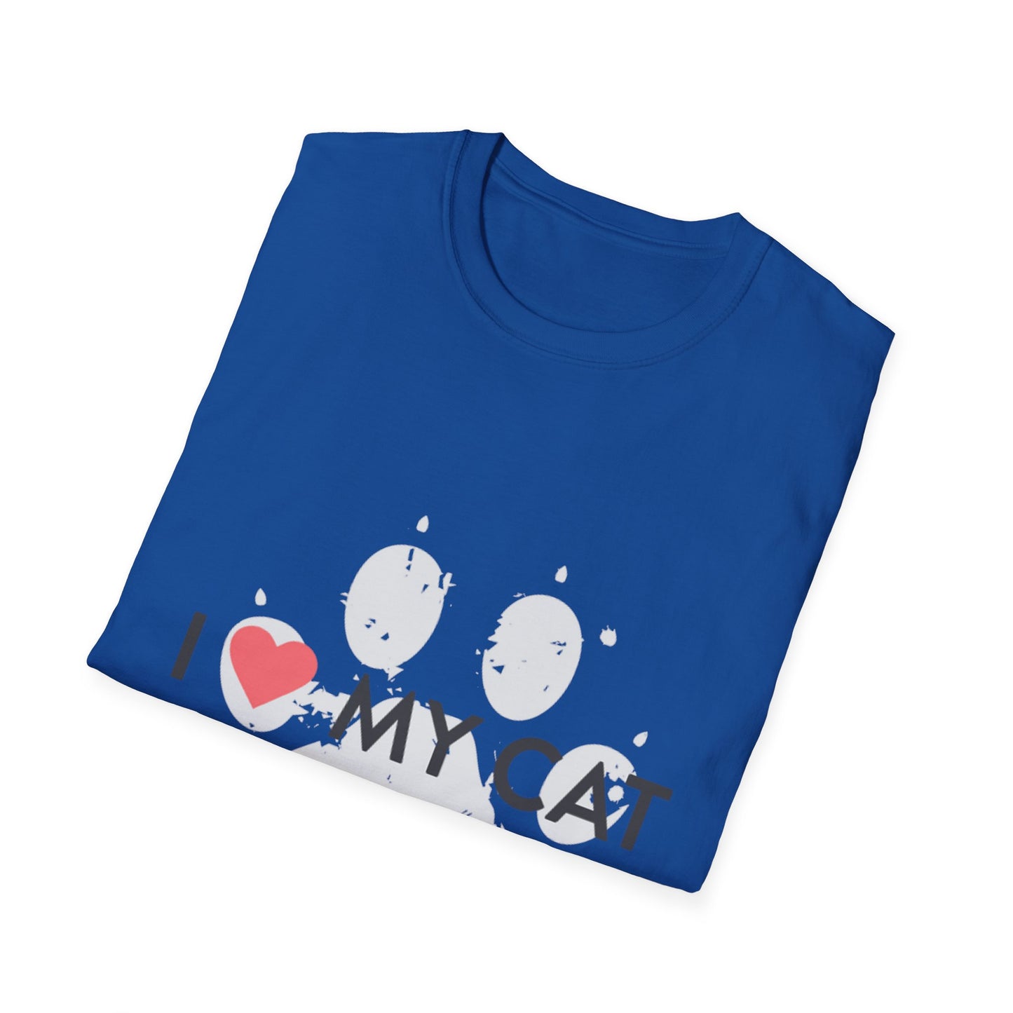 I  My Cat T-Shirt — Cute Cat Lover Tee, Heart Pet Owner Gift