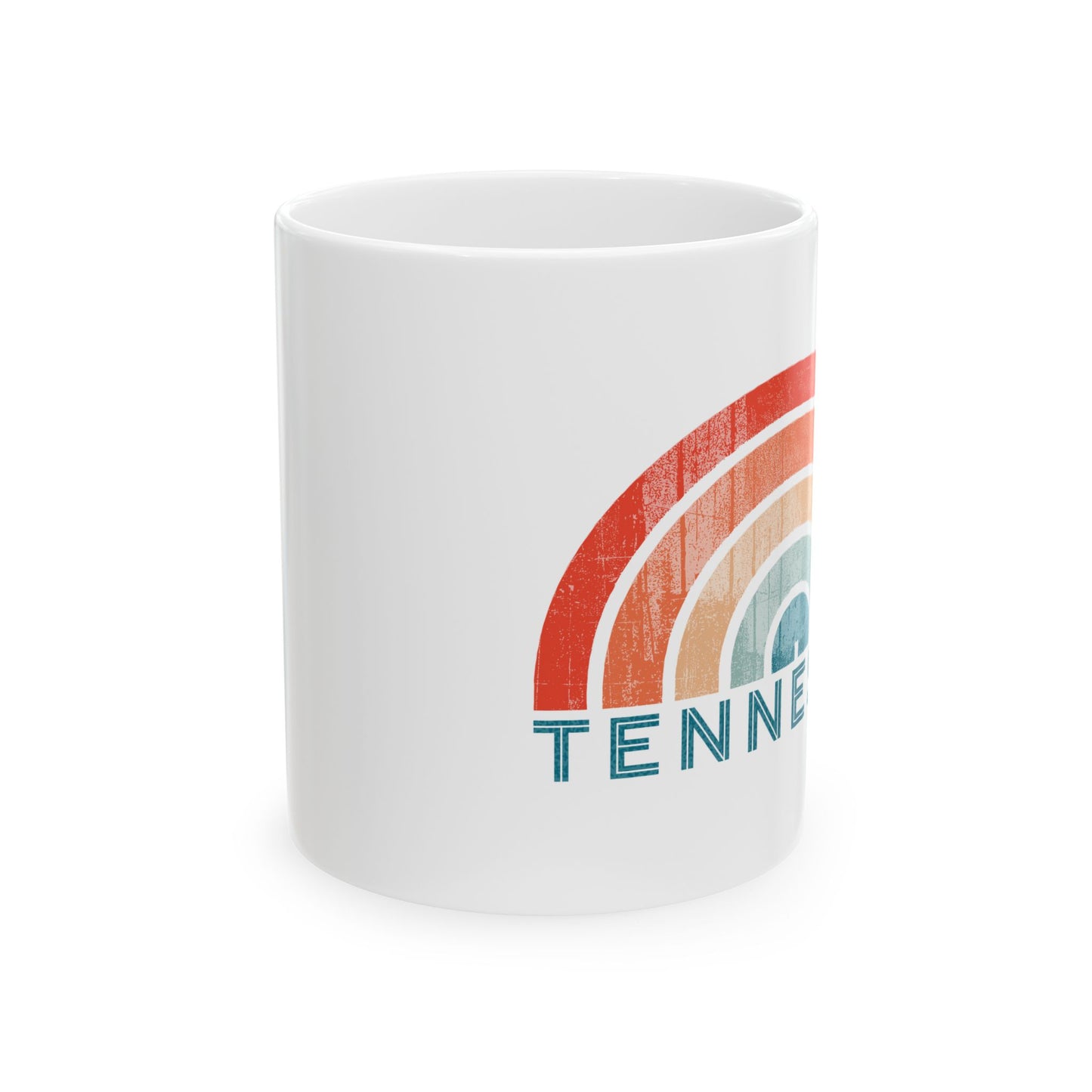 Tennessee Rainbow Ceramic Mug, (11oz, 15oz)